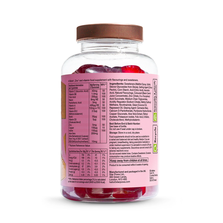 Hair, Skin and Nail gummies