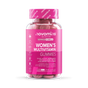 Women's multivitamin gummies in a bottle with 60 blackberry-flavored gummies for daily nutrition and wellness.